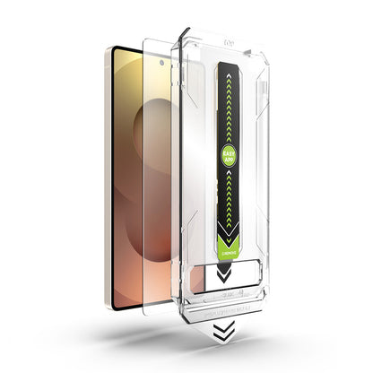 Techsuit TitanGlass CrystalHD schermbeschermfolie voor Samsung Galaxy S25 S931 / S24 S921, gehard glas, volledige lijmlaag