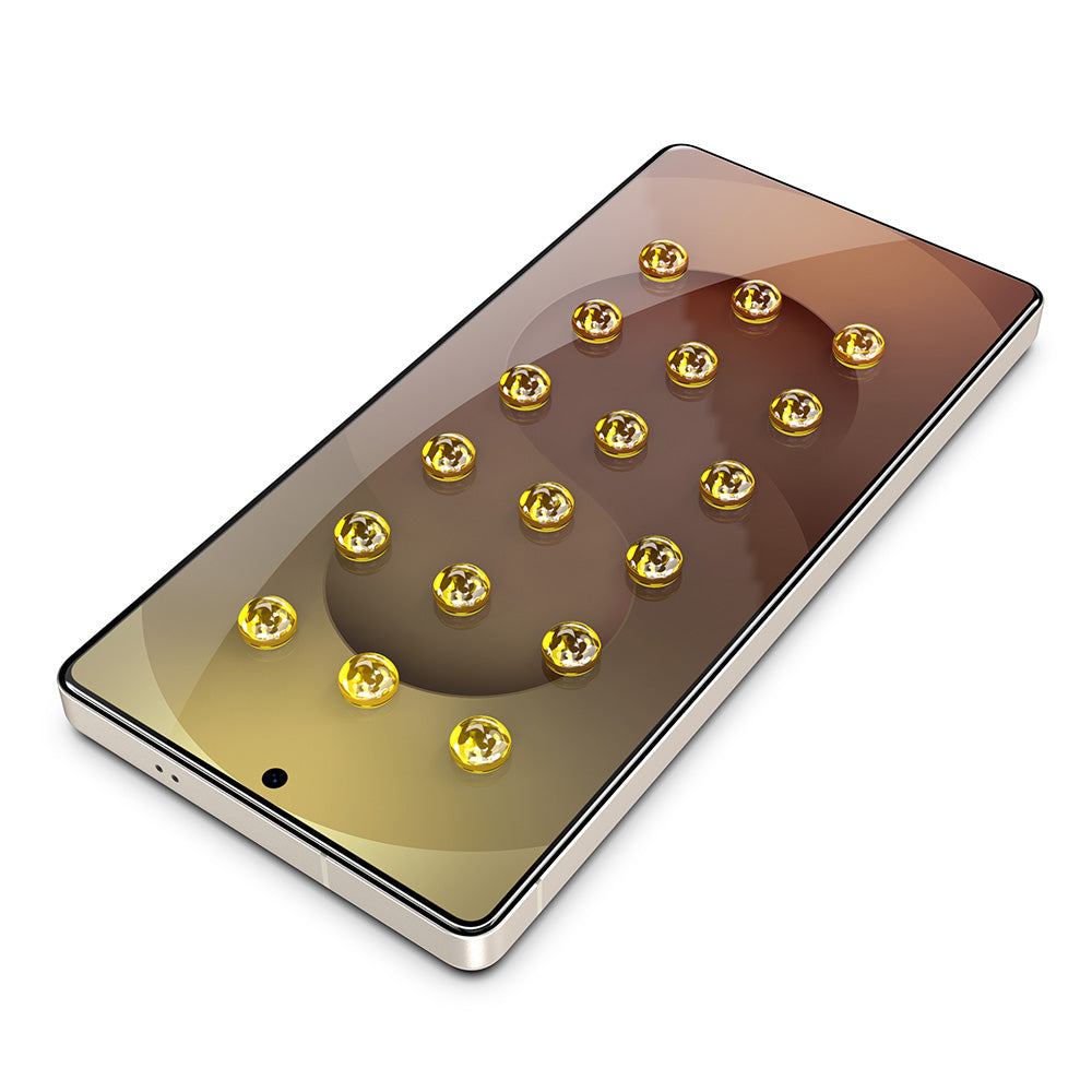 Techsuit TitanGlass CrystalHD schermbeschermfolie voor Samsung Galaxy S25 S931 / S24 S921, gehard glas, volledige lijmlaag
