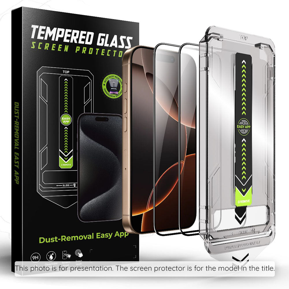 Schermbeveiligingsfolie Techsuit TitanGlass CrystalHD voor Samsung Galaxy S25 FE, Gehard Glas, Volledige Lijm