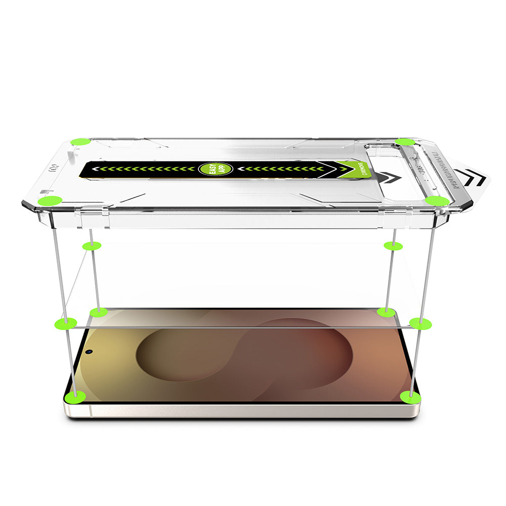 Beschermfolie Techsuit TitanGlass CrystalHD voor Samsung Galaxy S26, Gehard Glas, Volledige Lijm, Set van 2 stuks