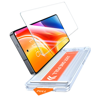 Torras GlassGo Install Master schermbeschermfolie voor Samsung Galaxy S25 Ultra S938, gehard glas, volledige lijm