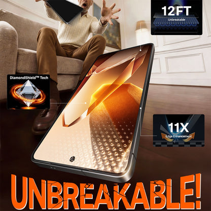 Beschermfolie Torras GlassGo Install Master voor Samsung Galaxy S26, Gehard Glas, Volledige Lijm, Transparant