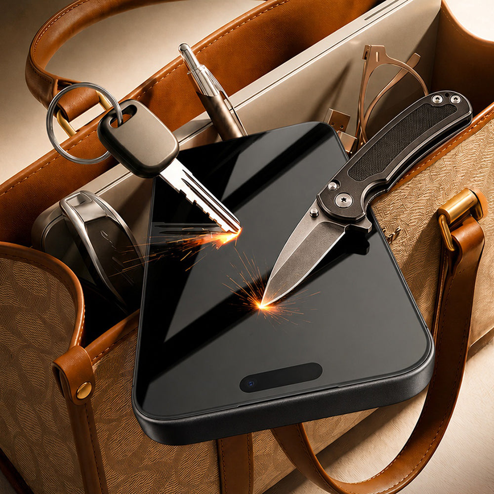 Torras HD schermbeschermfolie voor Apple iPhone 18 Pro Max / 17 Pro Max, gehard glas, volledige lijm