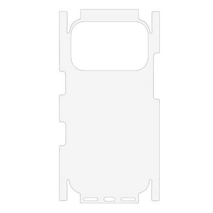 OEM Achterkant Beschermfolie voor Apple iPhone 17 Pro Max, Plastic