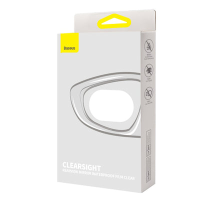 Baseus ClearSight Anti-Regen Spiegelfolie, 136mm x 96mm, Plastic, Set van 2 stuks C11853200201-00