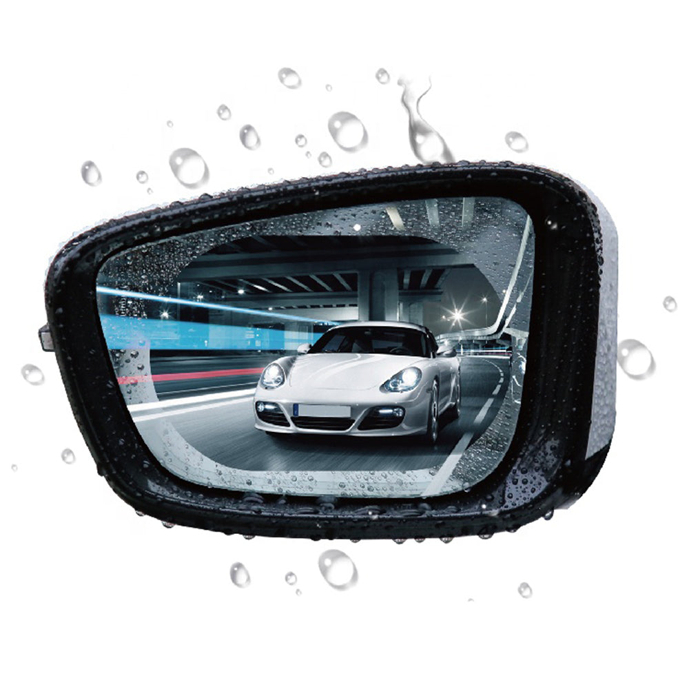 Techsuit Anti-Regen Spiegelfolie, 135mm x 95mm, Plastic, Set van 2 stuks
