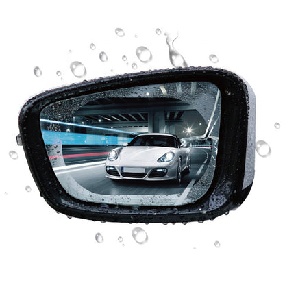 Techsuit Anti-Regen Spiegelfolie, 135mm x 95mm, Plastic, Set van 2 stuks
