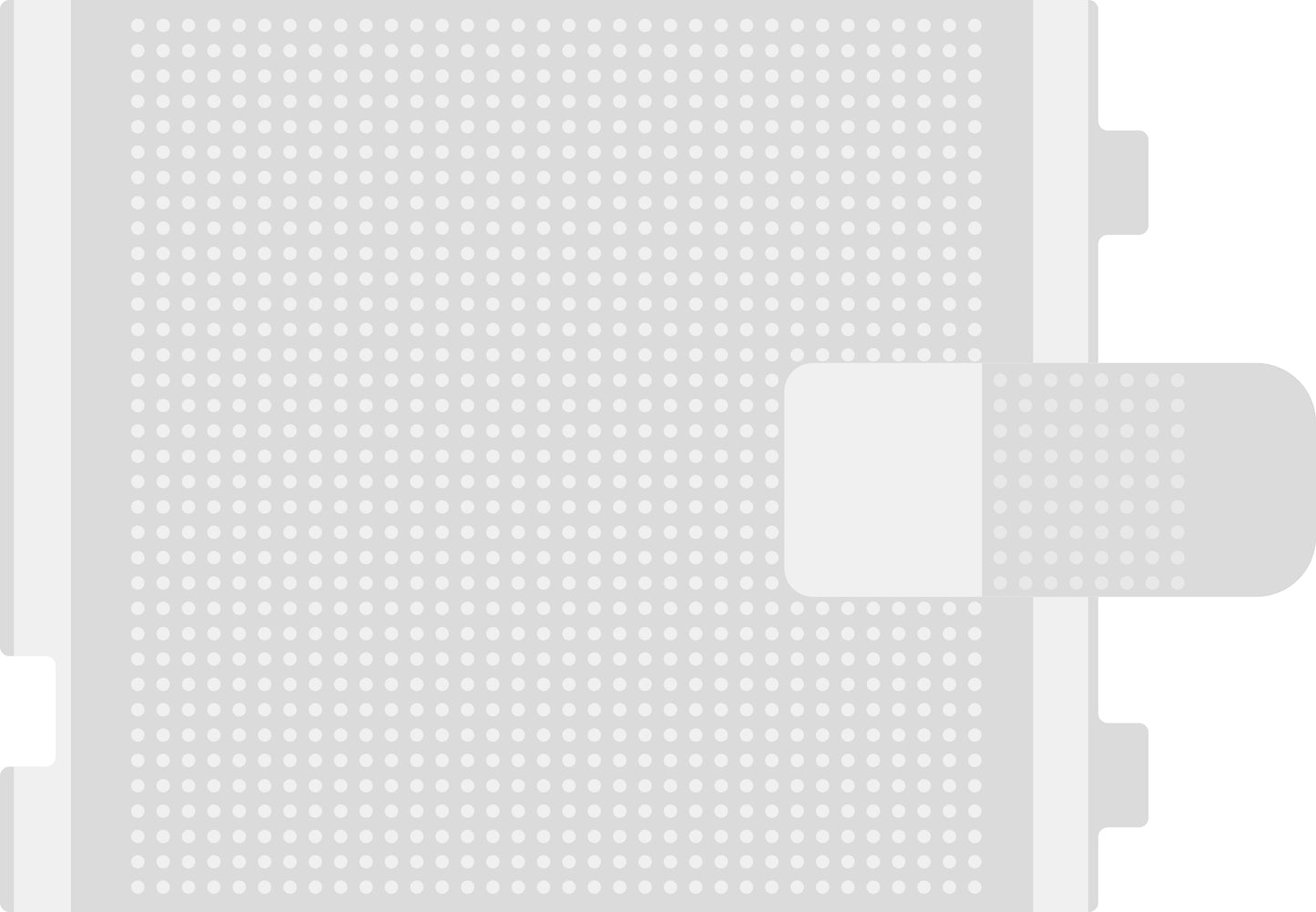 HMD Fusion batterij verwijderingsfolie, Service Pack A0200934H001 