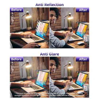 Schermfolie Anti Blauw Licht Techsuit VisionProX voor Apple MacBook Air 13inch (2020) / (2018) / (2017), Plastic