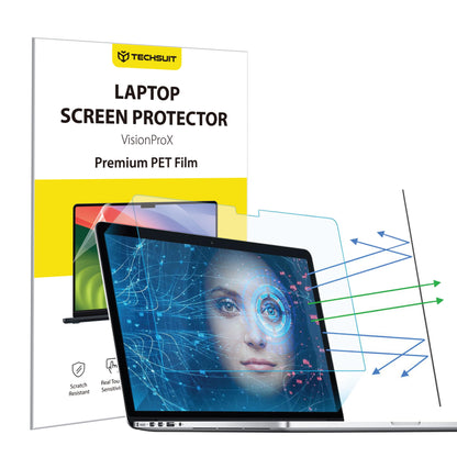 Schermfolie Anti Blauw Licht Techsuit VisionProX voor Apple MacBook Air M3 15inch (2024) / Air M2 15inch (2023), Plastic