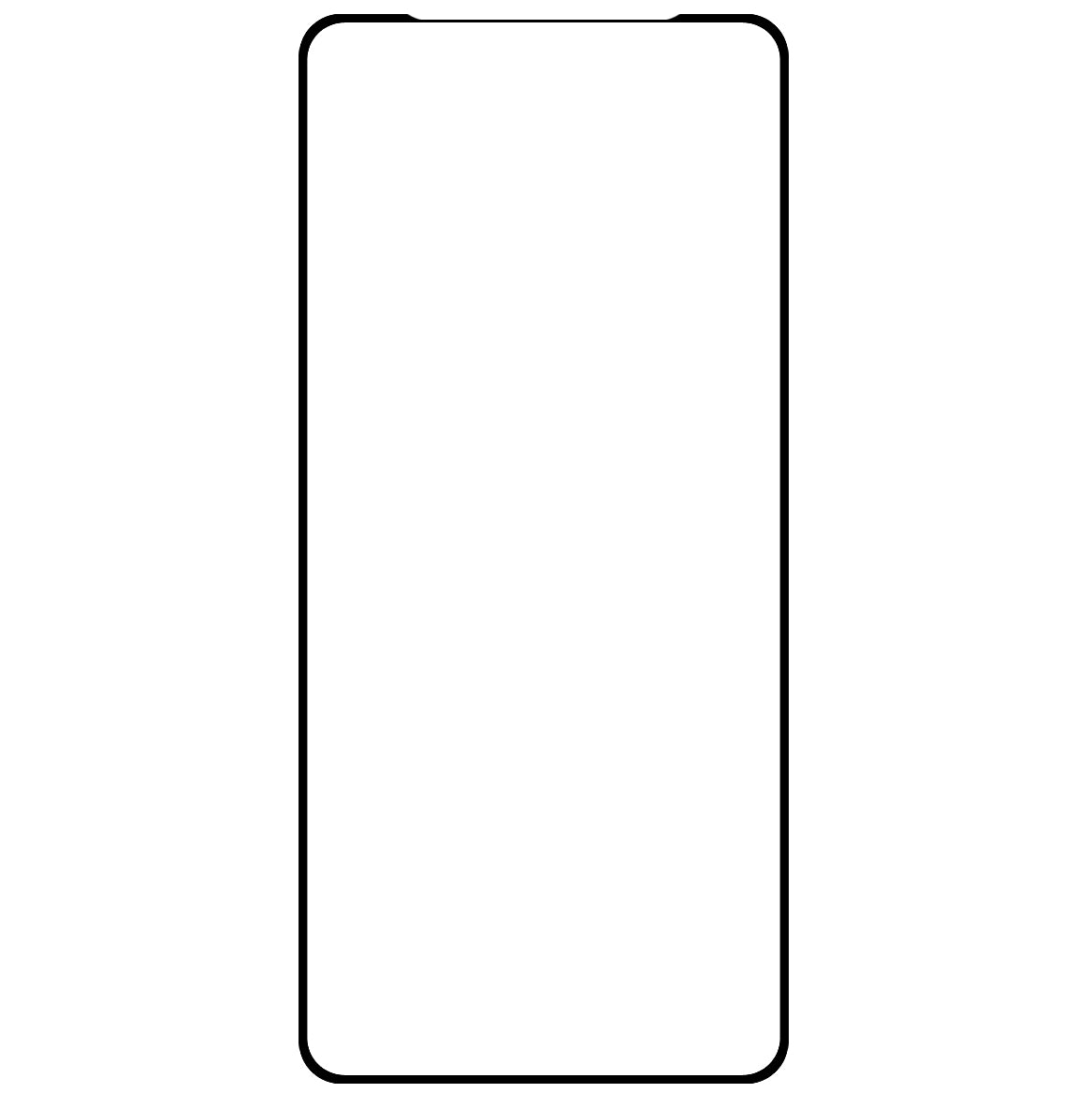 OEM Screen Protector for Samsung Galaxy A22 A225, Tempered Glass, Full Glue, 9D, Black