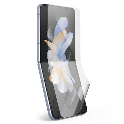 Beschermfolie Ringke Dual Easy voor Samsung Galaxy Z Flip4 F721, Plastic, Set van 2 stuks