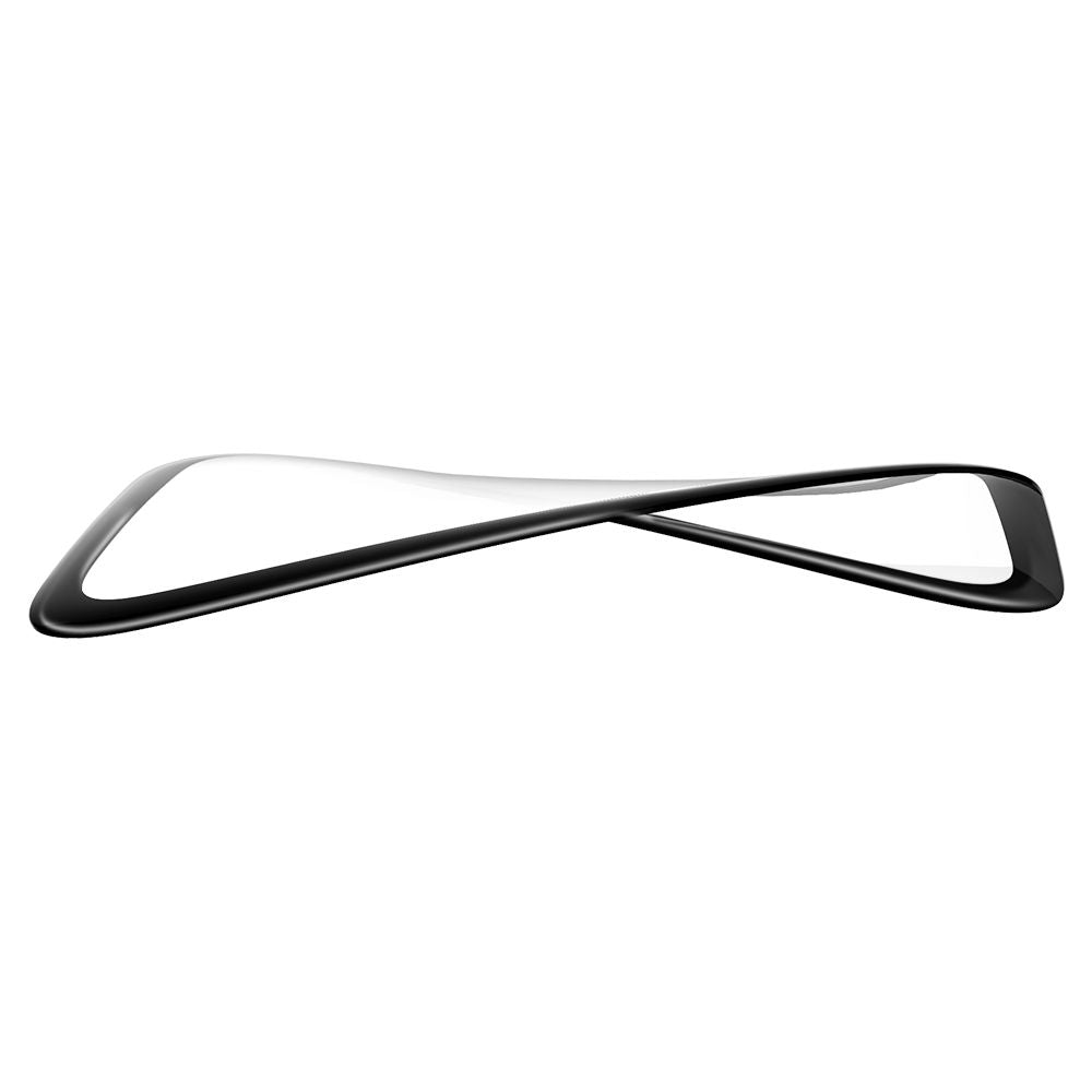 Spigen ProFlex EZ FIT Beschermfolie voor Apple Watch 9 / 8 / 7 45mm Series, Set van 2 stuks, Flexibel Glas, Zwart AFL04051