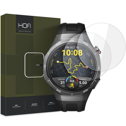 Beschermfolie HOFI Glass PRO+ voor Huawei Watch GT 5 Pro 46mm, Set van 2 stuks, Beschermd Glas 