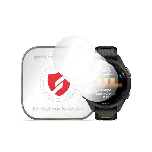 Smart Protection Premium Classic beschermfolie voor Garmin Forerunner 265S, set van 4 stuks, plastic