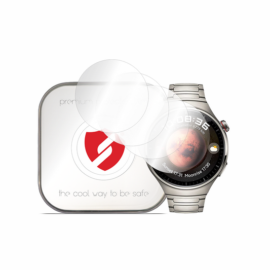 Smart Protection Premium Classic Beschermfolie voor Huawei Watch 4 Pro, Set van 4 stuks, Plastic