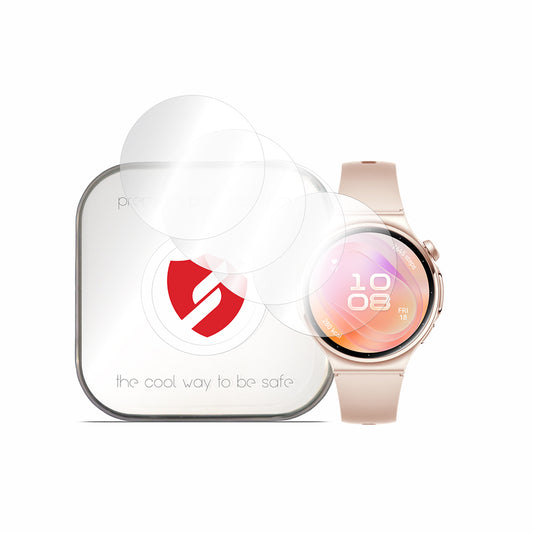 Smart Protection Premium Classic beschermfolie voor Huawei Watch 6 42 mm, kunststof, set van 4 stuks