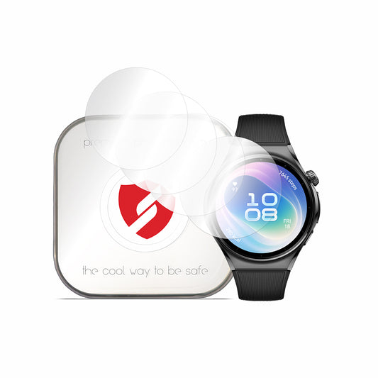 Smart Protection Premium Classic beschermfolie voor Huawei Watch 6 46 mm, kunststof, set van 4 stuks