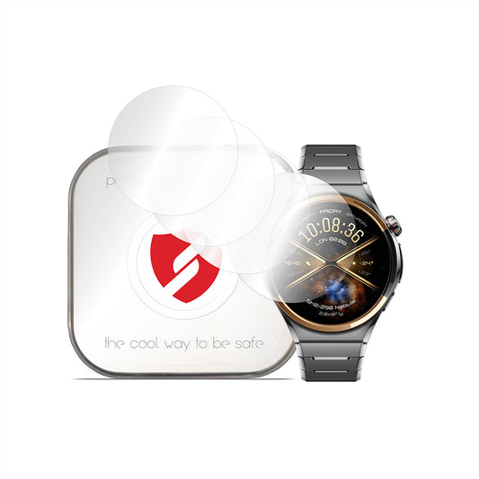 Smart Protection Premium Classic beschermfolie voor Huawei Watch 6 Pro 46 mm, kunststof, set van 4 stuks