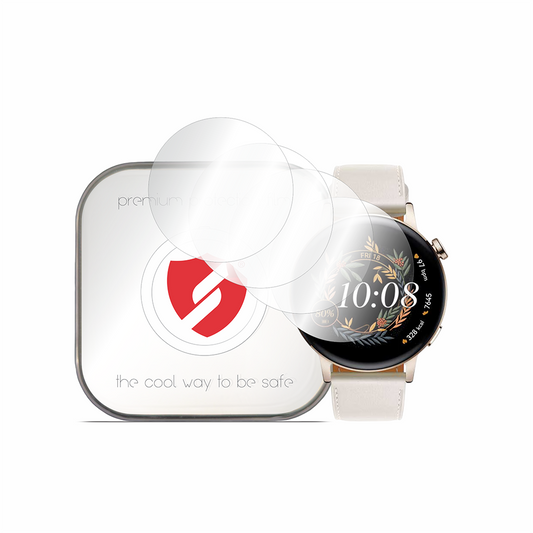 Smart Protection Premium Classic Beschermfolie voor Huawei Watch GT 3 42mm, Set van 4 stuks, Plastic