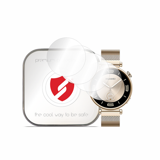 Smart Protection Premium Classic Beschermfolie voor Huawei Watch GT 4 41mm, Set van 4 stuks, Plastic