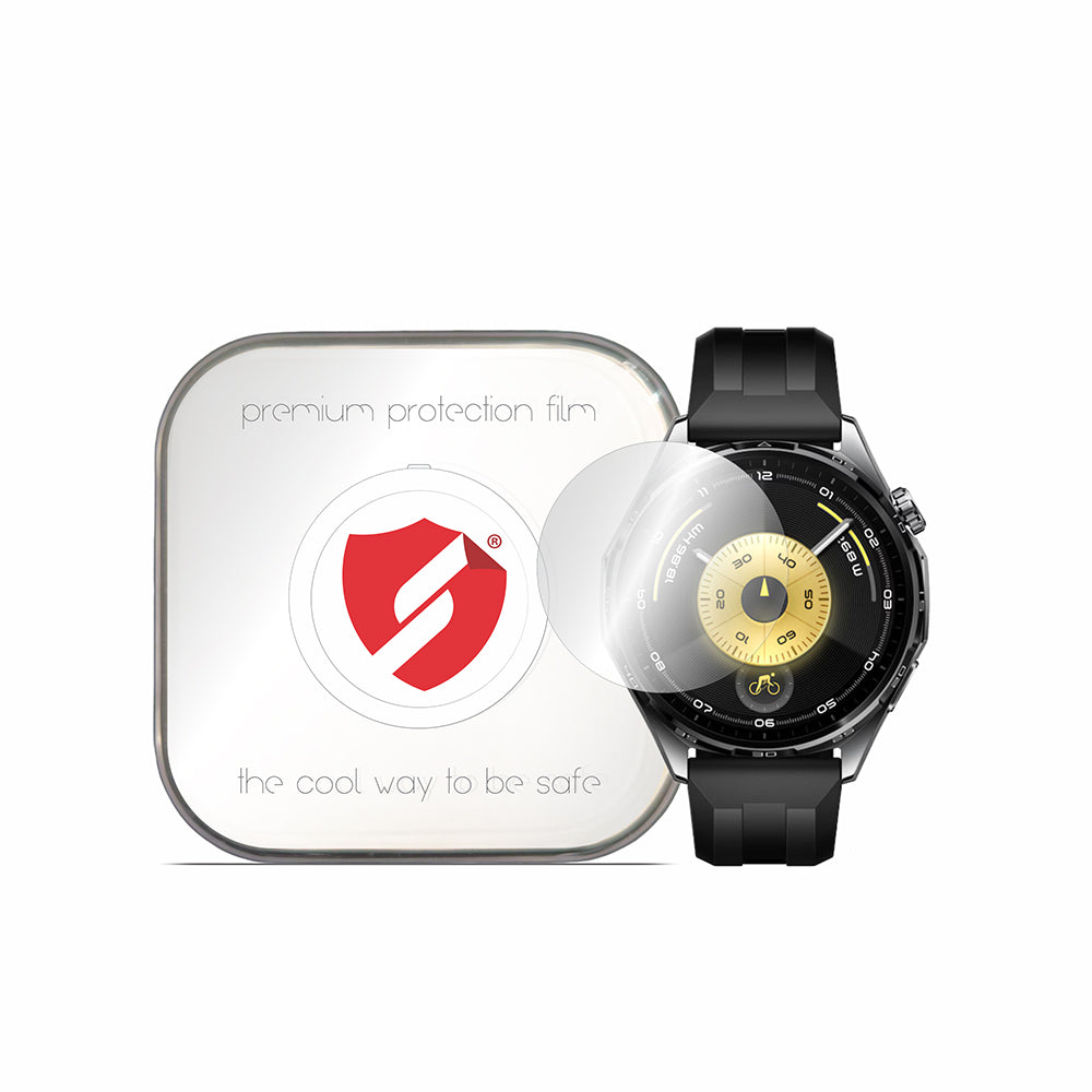 Smart Protection Premium Classic Beschermfolie voor Huawei Watch GT 6 46mm, Set van 4 stuks, Plastic