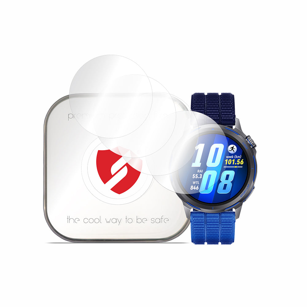 Smart Protection Premium Classic beschermfolie voor Huawei Watch GT Runner 2, kunststof, set van 4 stuks