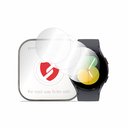 Smart Protection Premium Classic beschermfolie voor Samsung Galaxy Watch5 40mm, set van 4 stuks, plastic
