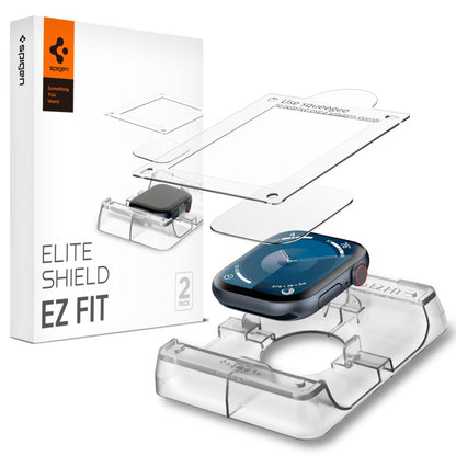 Spigen Elite Shield EZ FIT voor Apple Watch 42mm Series, Set 2 stuks, Plastic AFL08580 