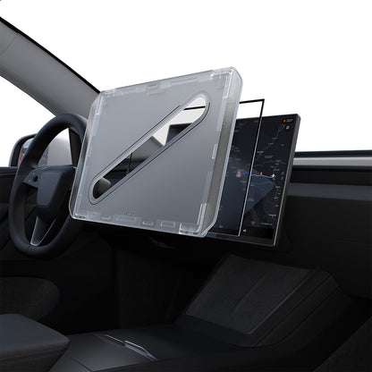 Spigen GlastR EZ FIT Anti-Glare Beschermfolie voor Navigatie Tesla Y 2026 Premium / Performance, Gehard Glas AGL10819