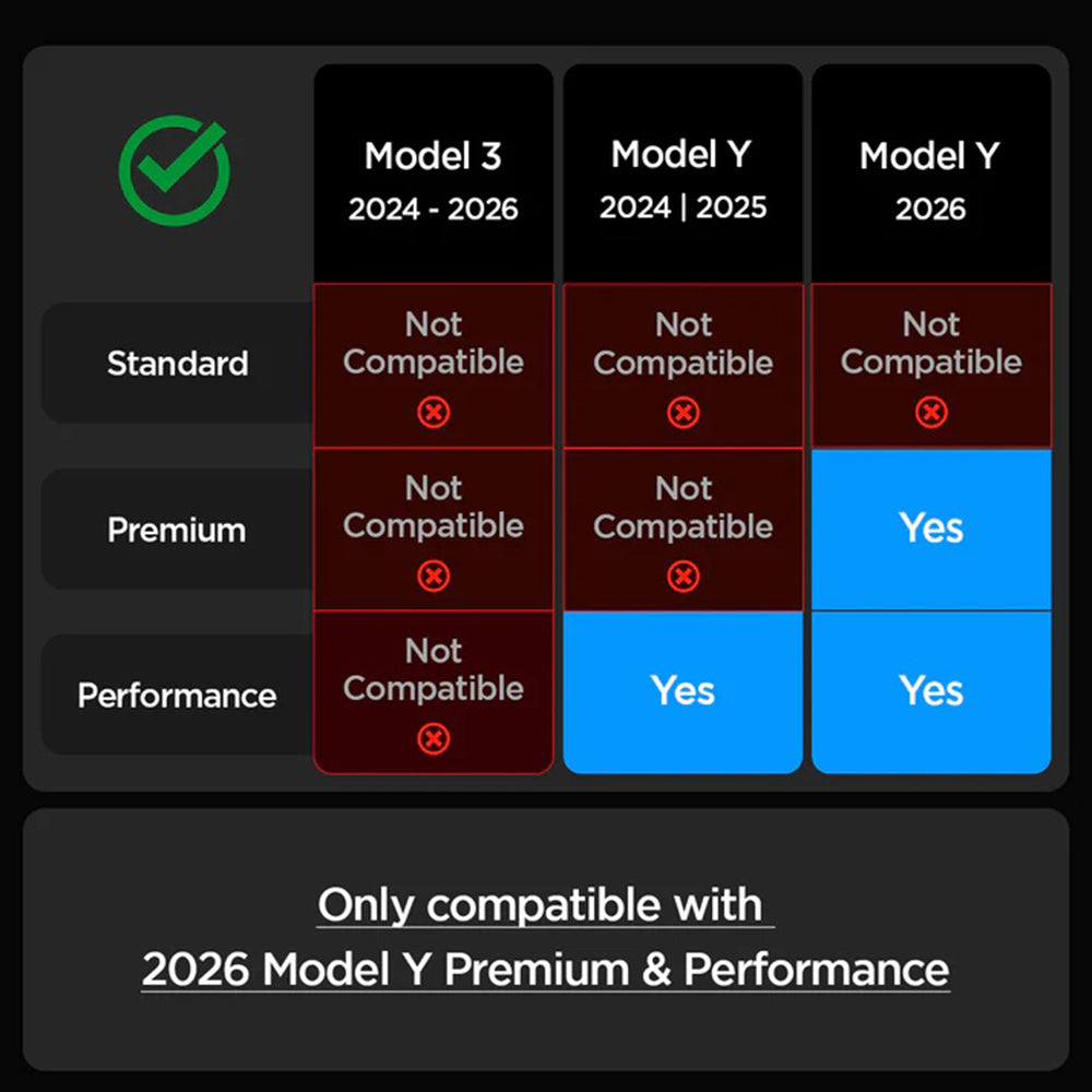 Spigen GlastR EZ FIT Beschermfolie voor Tesla Y 2026 Premium / Performance Navigatie, Gehard Glas AGL10820