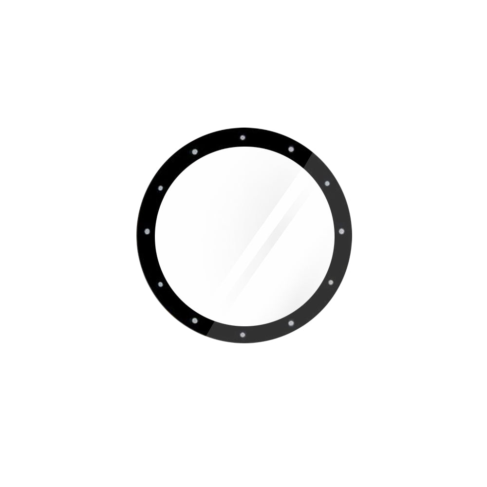 Beschermfolie Techsuit Nano Flex voor Garmin Venu 3S, Set van 2 stuks, Plastic, Zwart