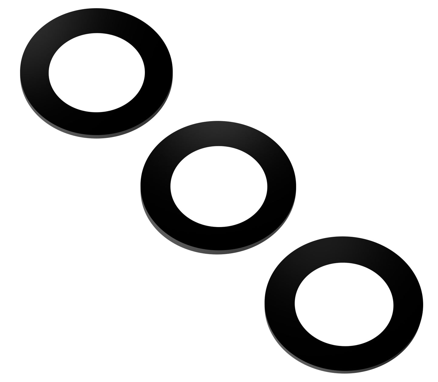 Achtercamera Glas Samsung Galaxy S24+ S926, Wide + UltraWide + Telephoto, Zwart
