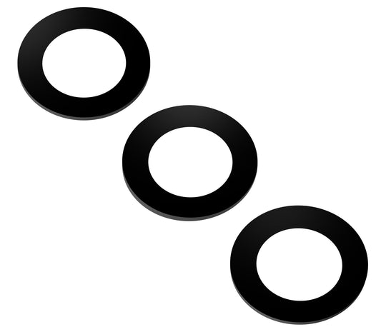 Achtercamera Glas Samsung Galaxy S24+ S926, Wide + UltraWide + Telephoto, Zwart