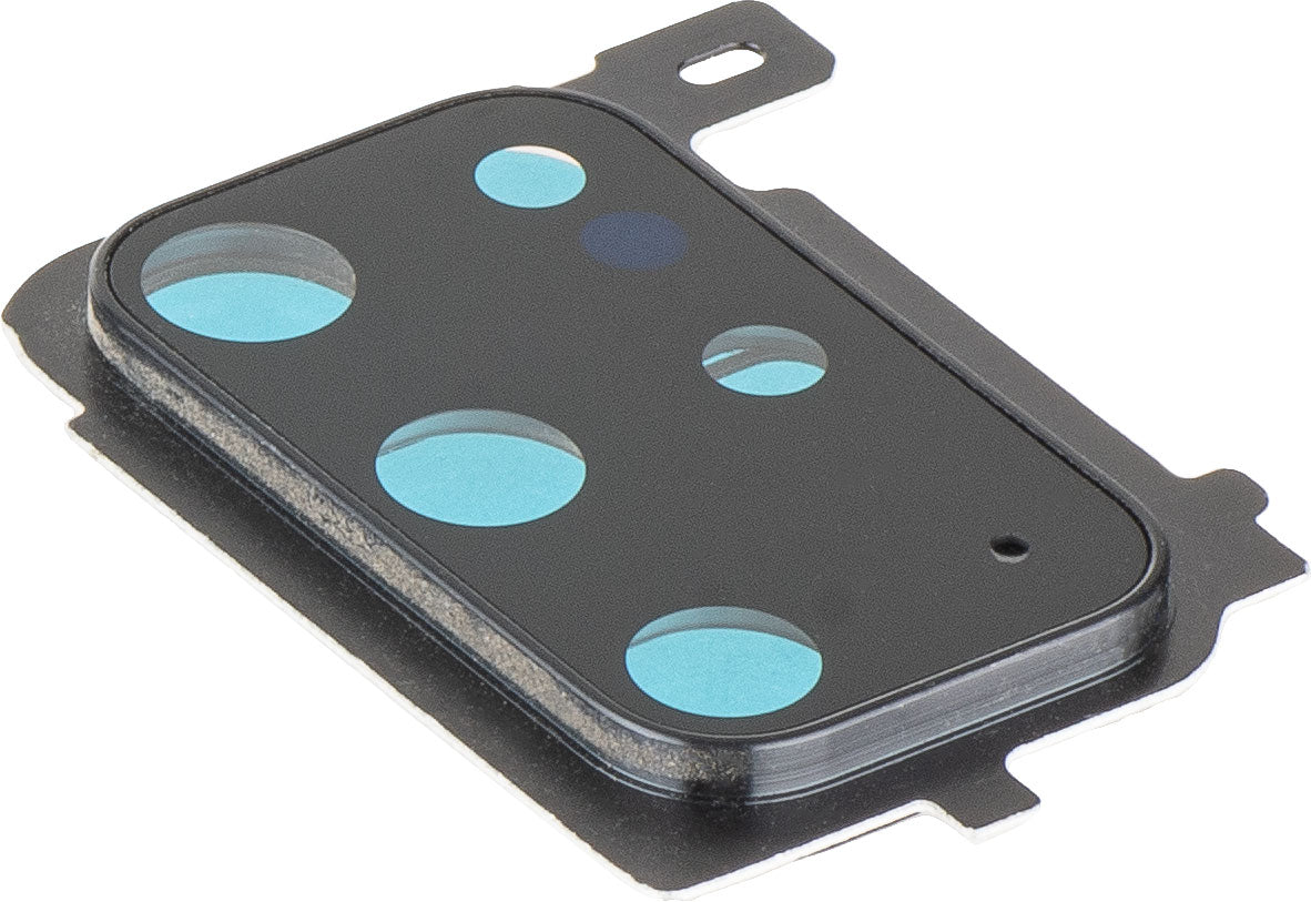 Achtercamera Glas Samsung Galaxy S20+ 5G G986 / S20+ G985, met Frame, Zwart