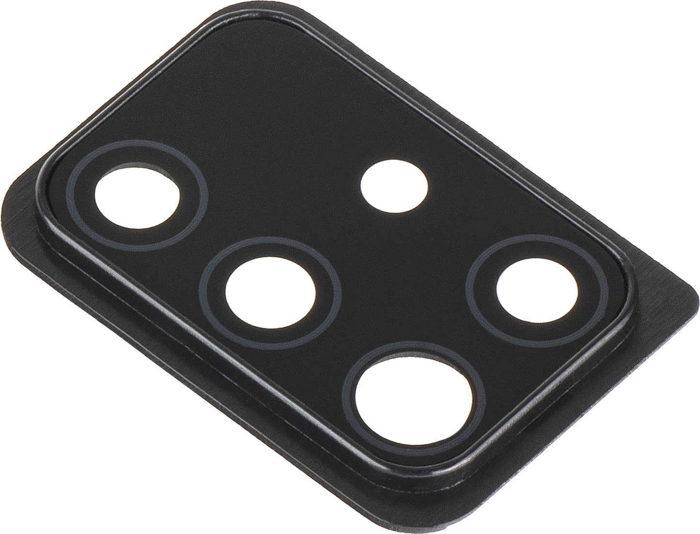 Achtercamera Glas Samsung Galaxy A51 A515, met Frame, Zwart