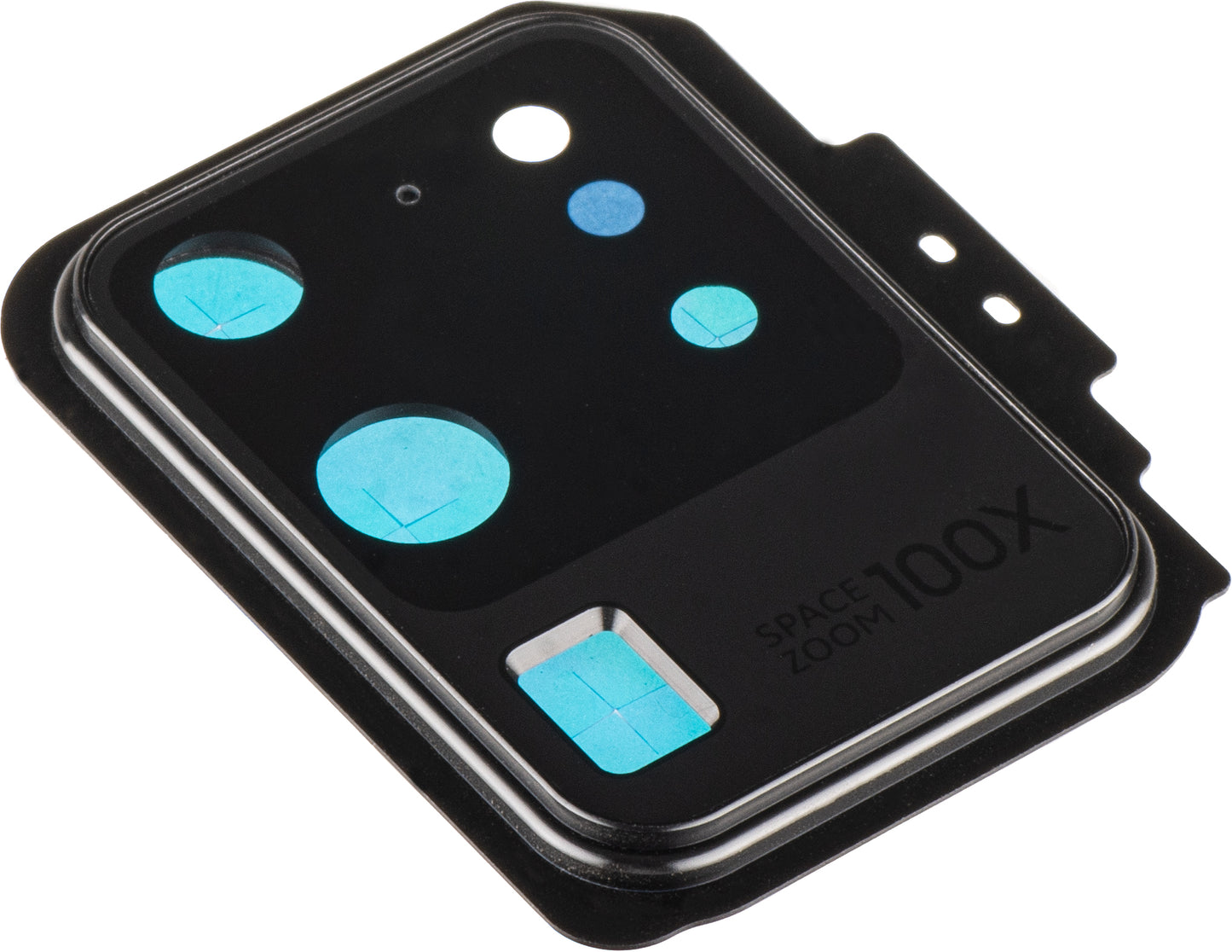 Achtercamera-glas Samsung Galaxy S20 Ultra 5G G988 / S20 Ultra G988, met frame, zwart