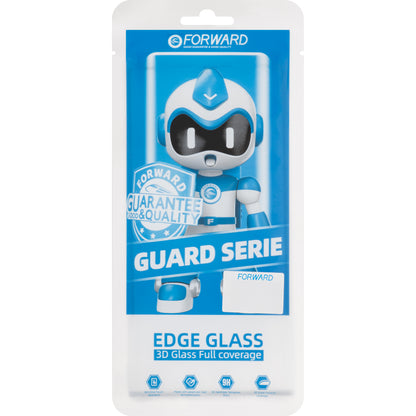 Schermglas + Edge Glue / OCA Forward Guard voor Samsung Galaxy S21 Ultra 5G G998, Zwart