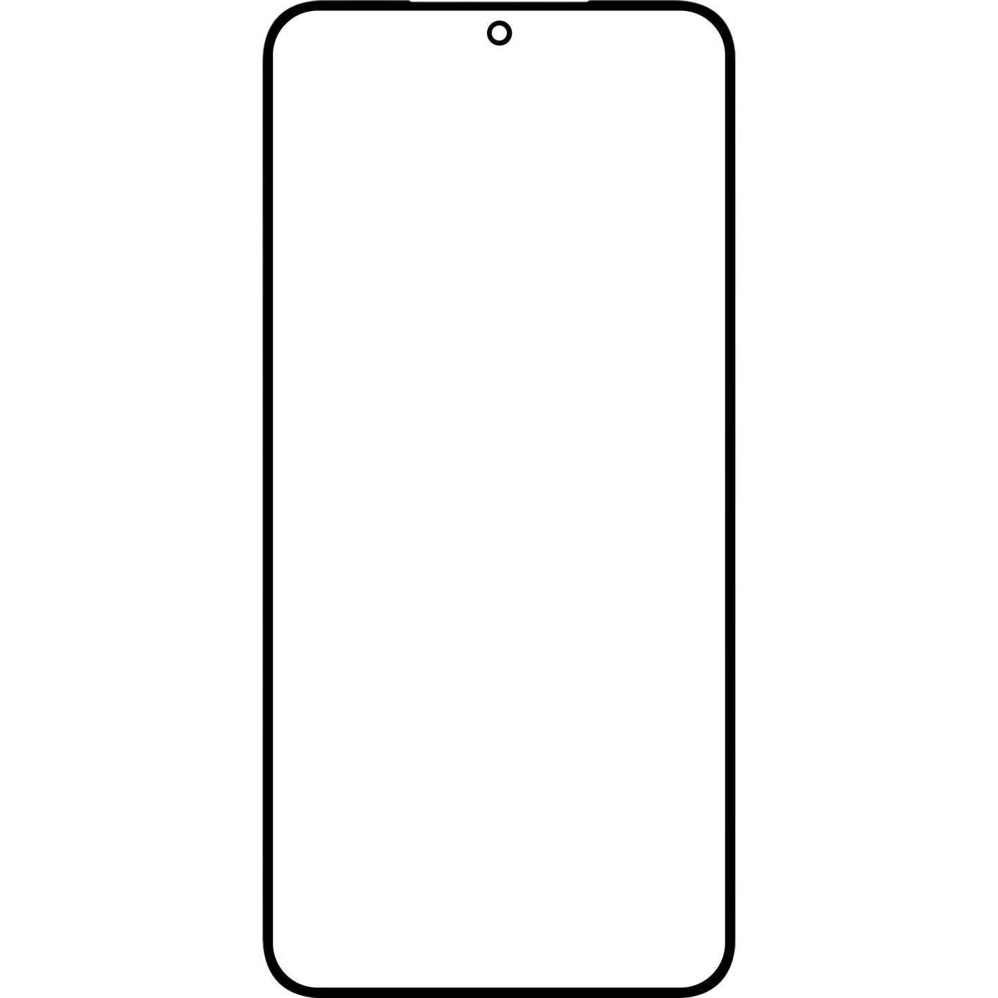 Schermglas + OCA Forward Shield voor Samsung Galaxy S23+ S916, Zwart