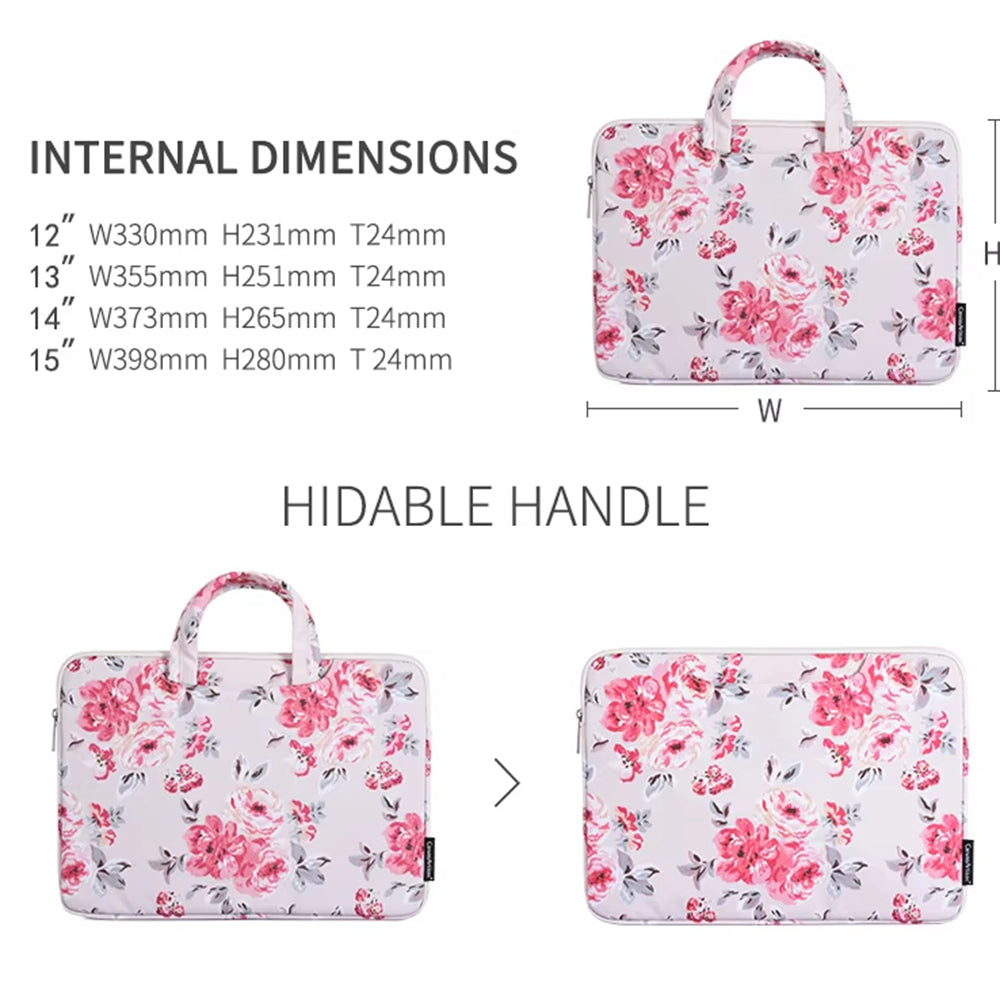 CanvasArtisan H10-B01 tas voor Laptop 15inch - 16inch, Wit