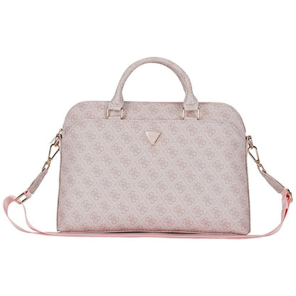 Guess 4G Triangle Logo Tas voor Laptop 15inch, Roze