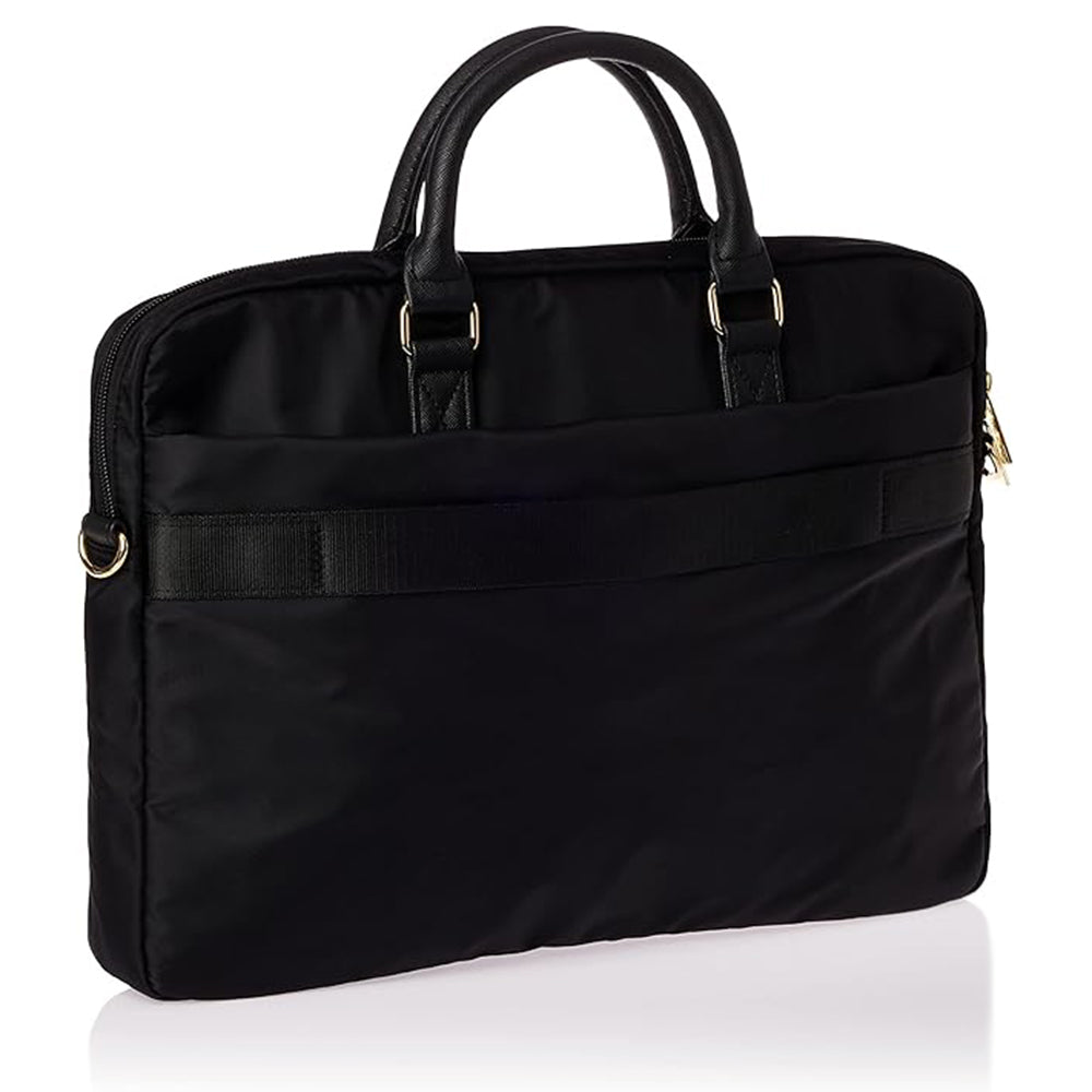 Guess Triangle Logo Tas voor Laptop 16 inch, Zwart