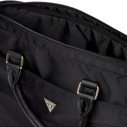Guess Triangle Logo Tas voor Laptop 16 inch, Zwart