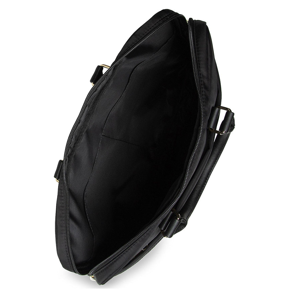 Guess Triangle Logo Tas voor Laptop 16 inch, Zwart