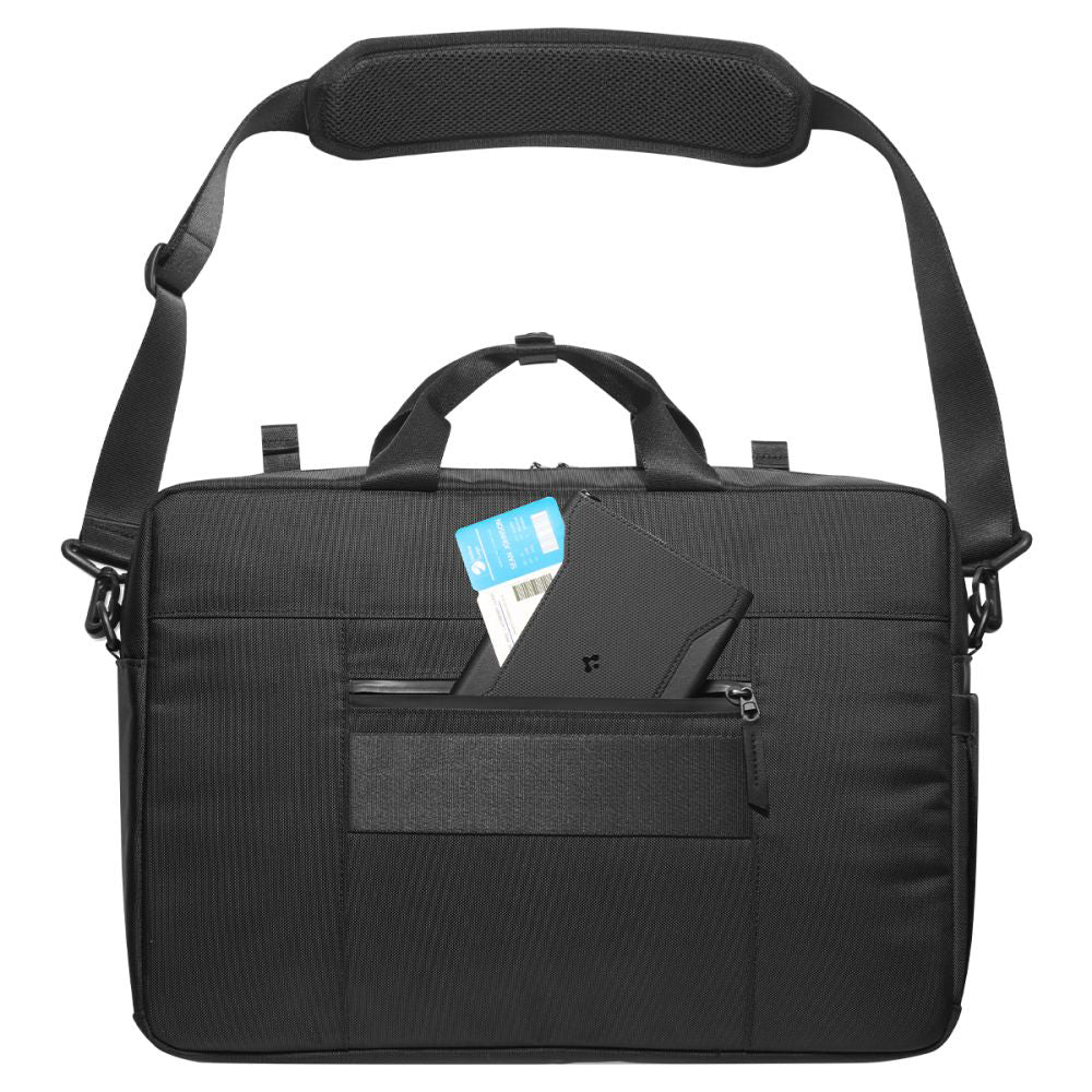 Spigen Klasden Tas voor Laptop 16inch, Zwart