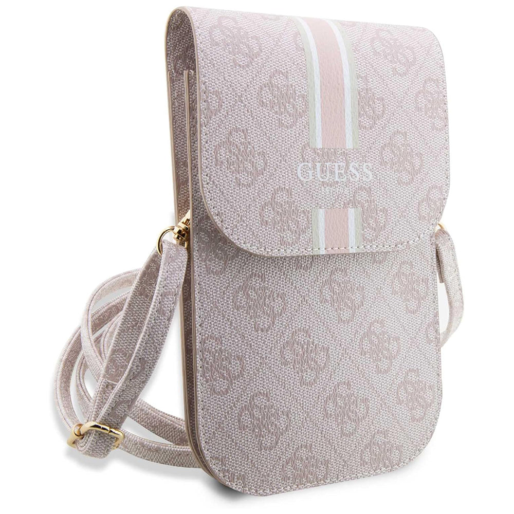 Universele Telefoontas, Guess, 4G Stripes, Roze
