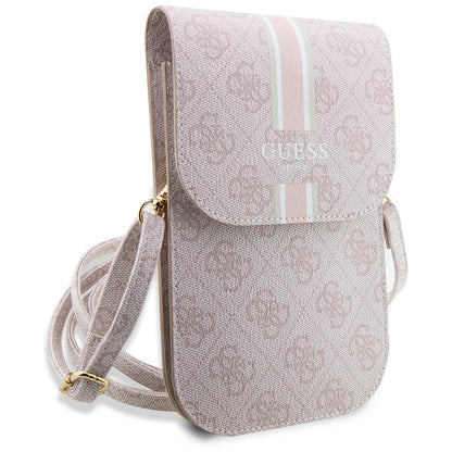 Universele Telefoontas, Guess, 4G Stripes, Roze