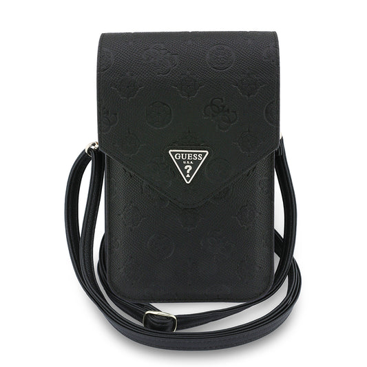 Universele Telefoontas, Guess, Grained Peony, Zwart