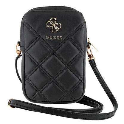 Universele Telefoontas, Guess, Quilted 4G, Zwart