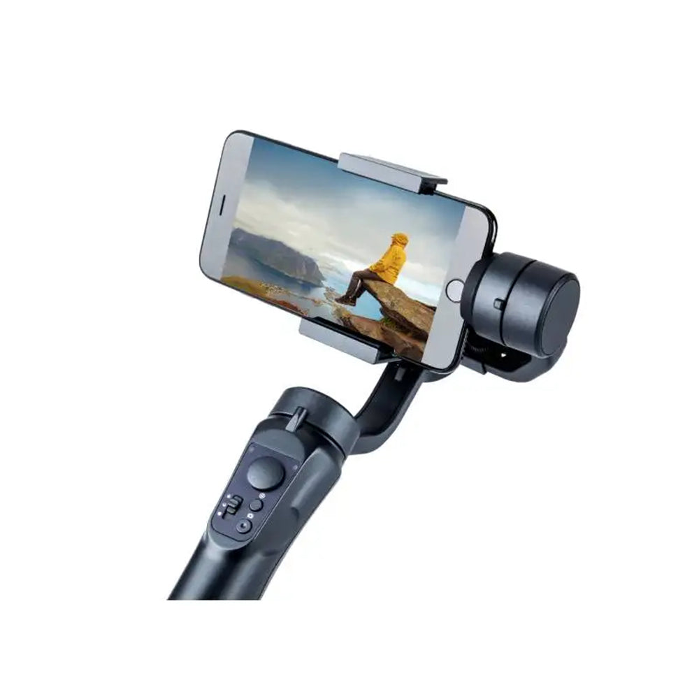 Gimbal Stabilisator Techsuit H4, Zwart